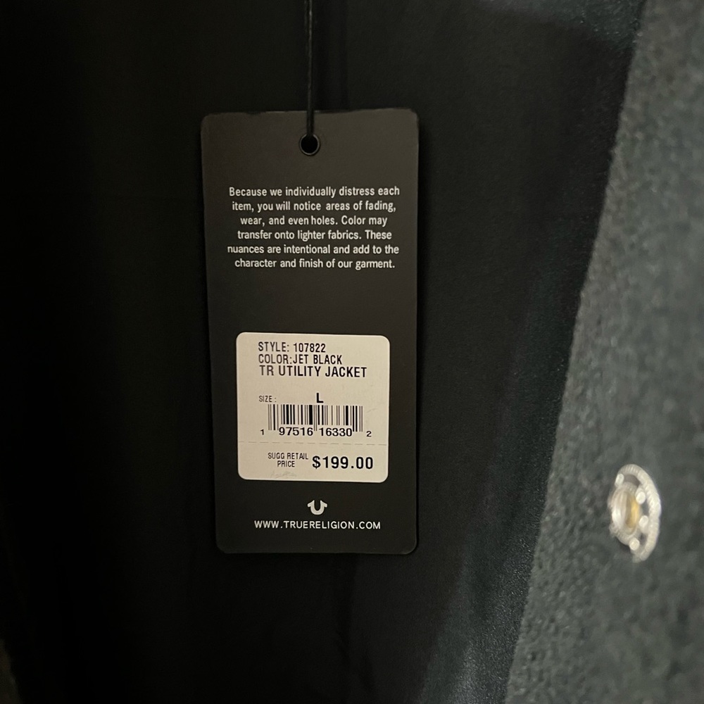 True Religion Mens Bomber Jacket - Picture 11 of 13